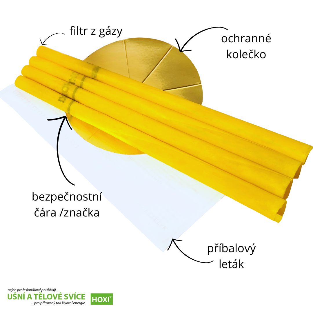 popis balení telove svíce HOXI - 4ks krabička 01